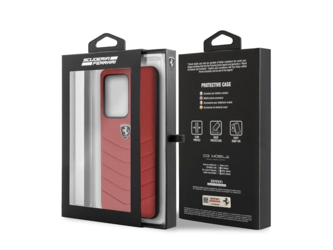 Ferrari Hardcase FEHQUHCS69RE S20 Ultra G988 red/red Heritage