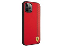 Ferrari FESAXHCP12LRE iPhone 12 Pro Max 6.7" rojo/rojo funda rígida On Track Carbon Stripe Ferrari FESAXHCP12LRE iPhone 12 Pro Max 6.7" rojo/rojo funda rígida On Track Carbon Stripe