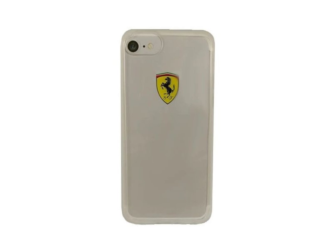 Capa dura Ferrari FEHCRFP7TR1 iPhone 7/8 /SE 2020 / SE 2022 transparente