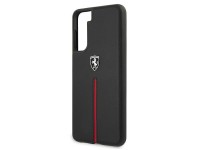 Ferrari FEOSIHCS21SBK S21 G991 negro/negro estuche rígido Off Track cuero nailon con franja Ferrari FEOSIHCS21SBK S21 G991 negro/negro estuche rígido Off Track cuero nailon con franja
