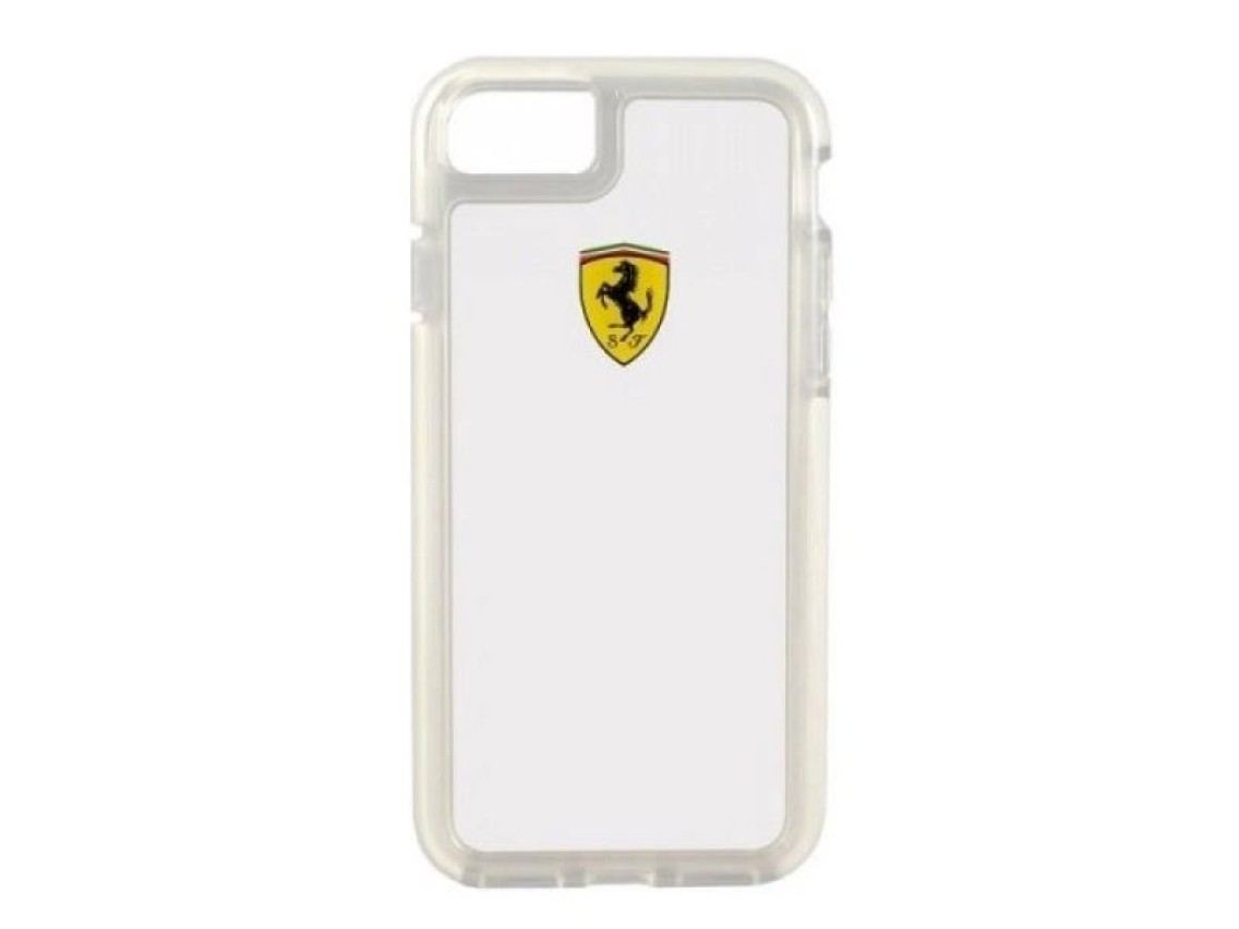 Ferrari Hardcase FEGLHCP7TR iPhone 7/8 SE 2020 / SE 2022 transparente à prova de choque