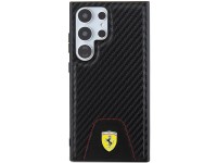 Ferrari Carbon Stitched Bottom case for Samsung Galaxy S24 Ultra - black Ferrari Carbon Stitched Bottom case for Samsung Galaxy S24 Ultra - black