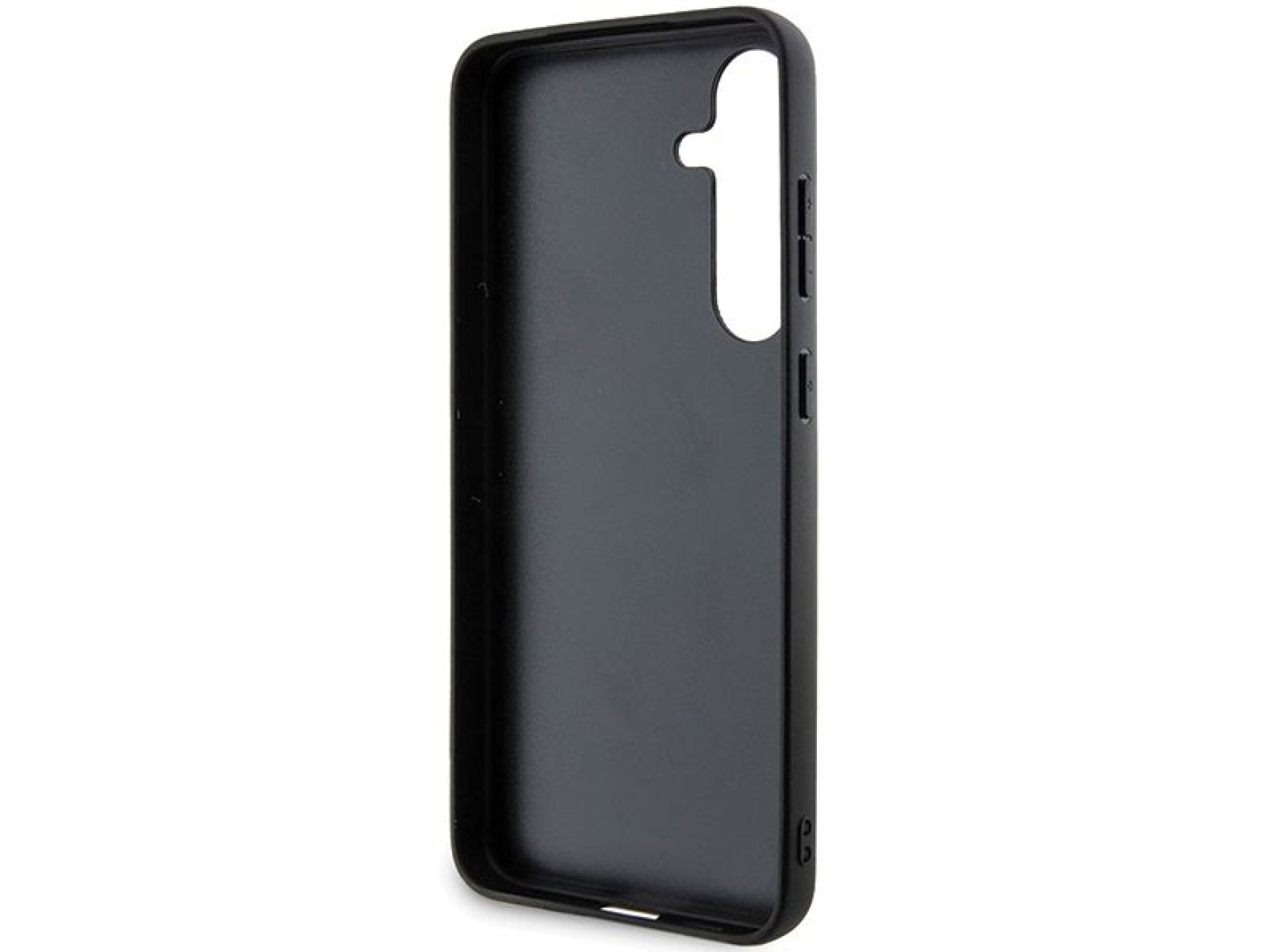 Capa inferior com costura em fibra de carbono Ferrari para Samsung Galaxy S24+ - preta