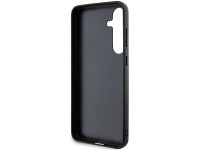 Capa inferior com costura em fibra de carbono Ferrari para Samsung Galaxy S24+ - preta Capa inferior com costura em fibra de carbono Ferrari para Samsung Galaxy S24+ - preta