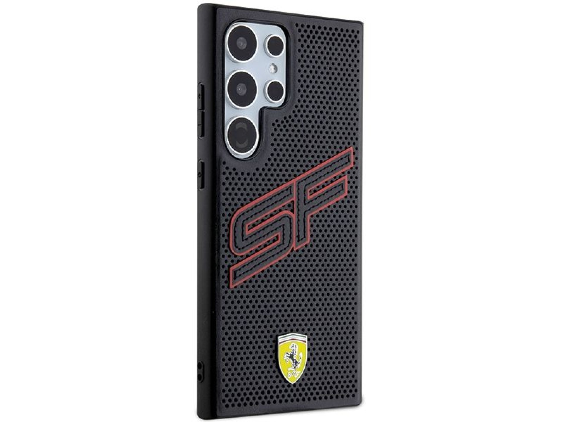 Capa Ferrari Big SF Perfurada para Samsung Galaxy S24 Ultra - preta
