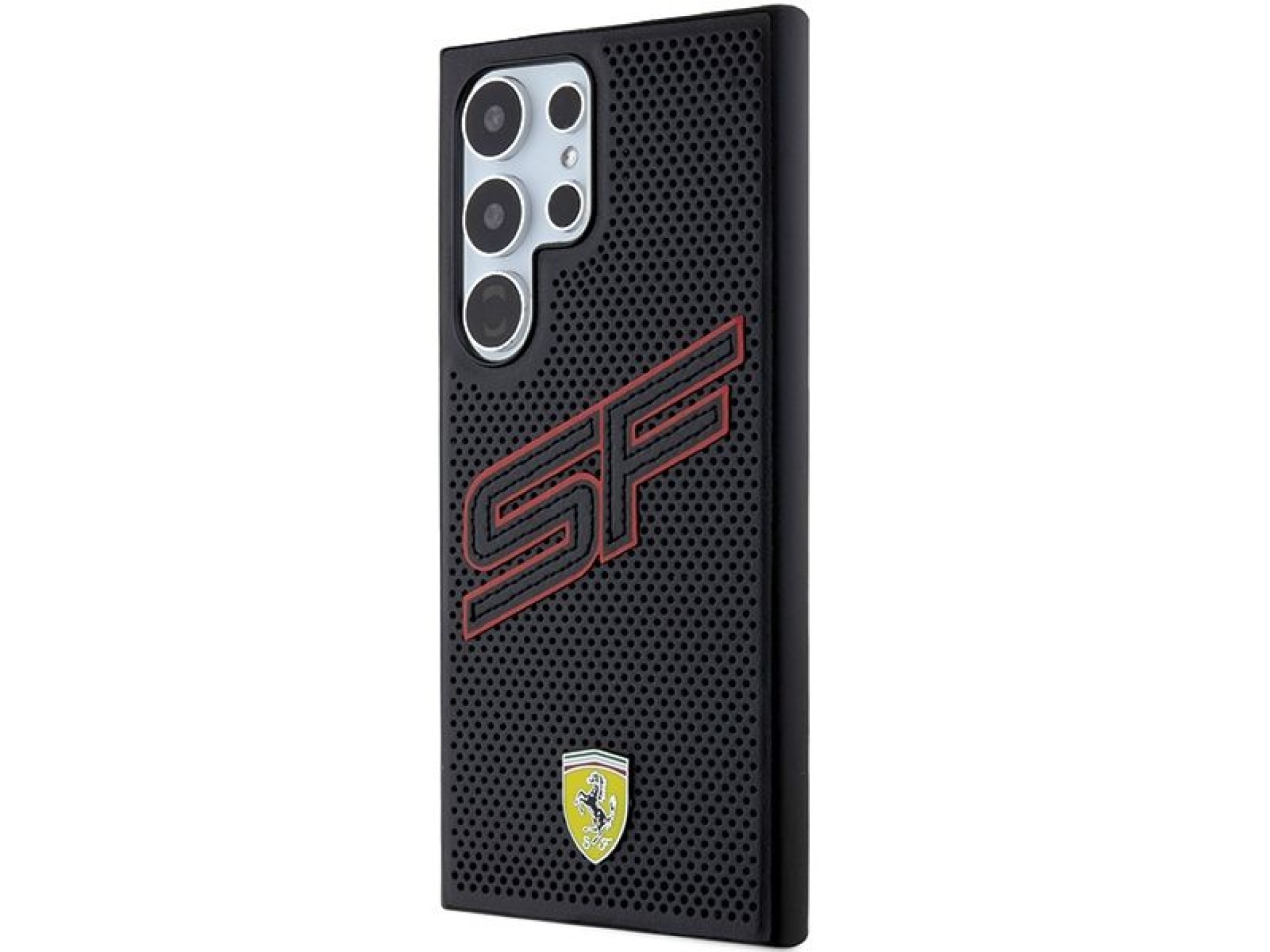 Capa Ferrari Big SF Perfurada para Samsung Galaxy S24 Ultra - preta