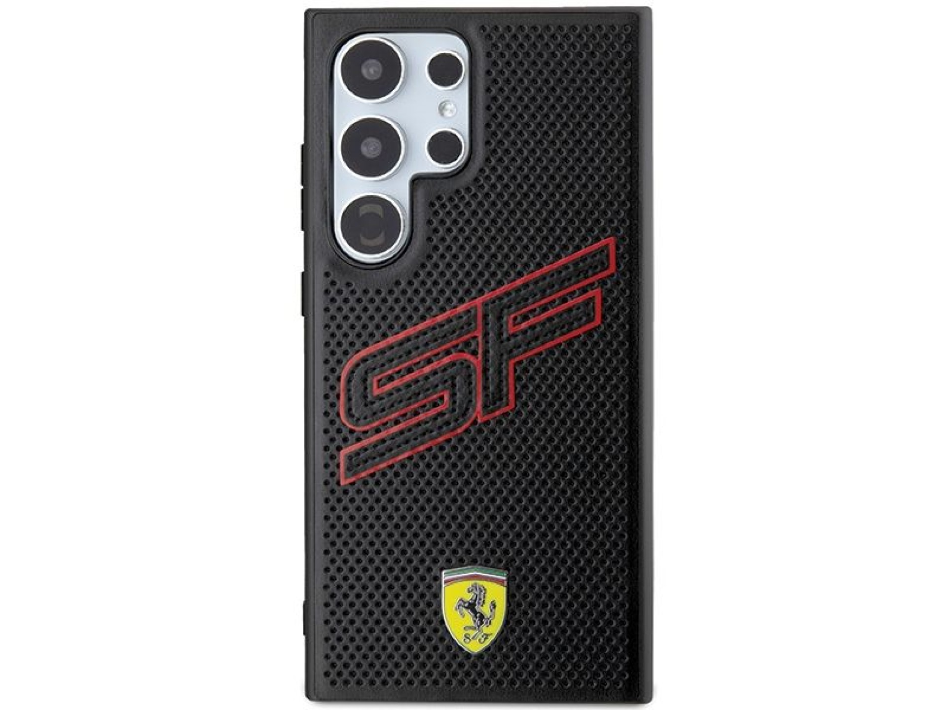 Capa Ferrari Big SF Perfurada para Samsung Galaxy S24 Ultra - preta
