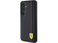 Ferrari Carbon Printed Line case for Samsung Galaxy S24+ - black Ferrari Carbon Printed Line case for Samsung Galaxy S24+ - black