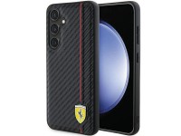 Ferrari Carbon Printed Line case for Samsung Galaxy S24+ - black Ferrari Carbon Printed Line case for Samsung Galaxy S24+ - black