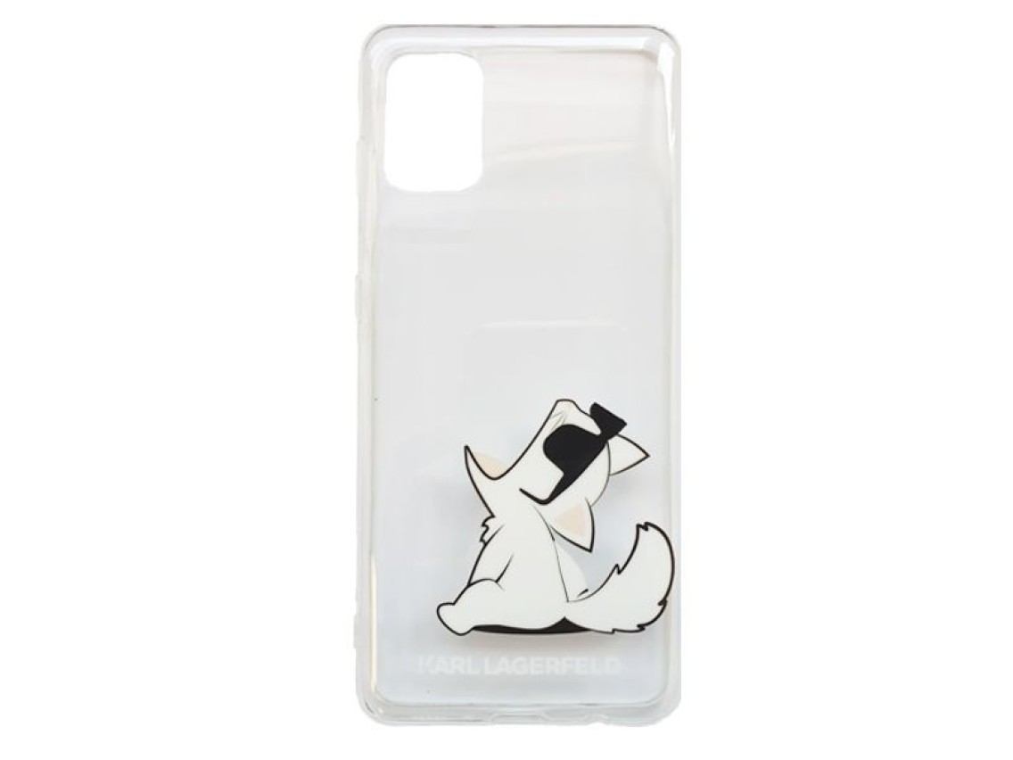 Karl Lagerfeld Choupette Fun Case for Samsung Galaxy A31 - Transparent