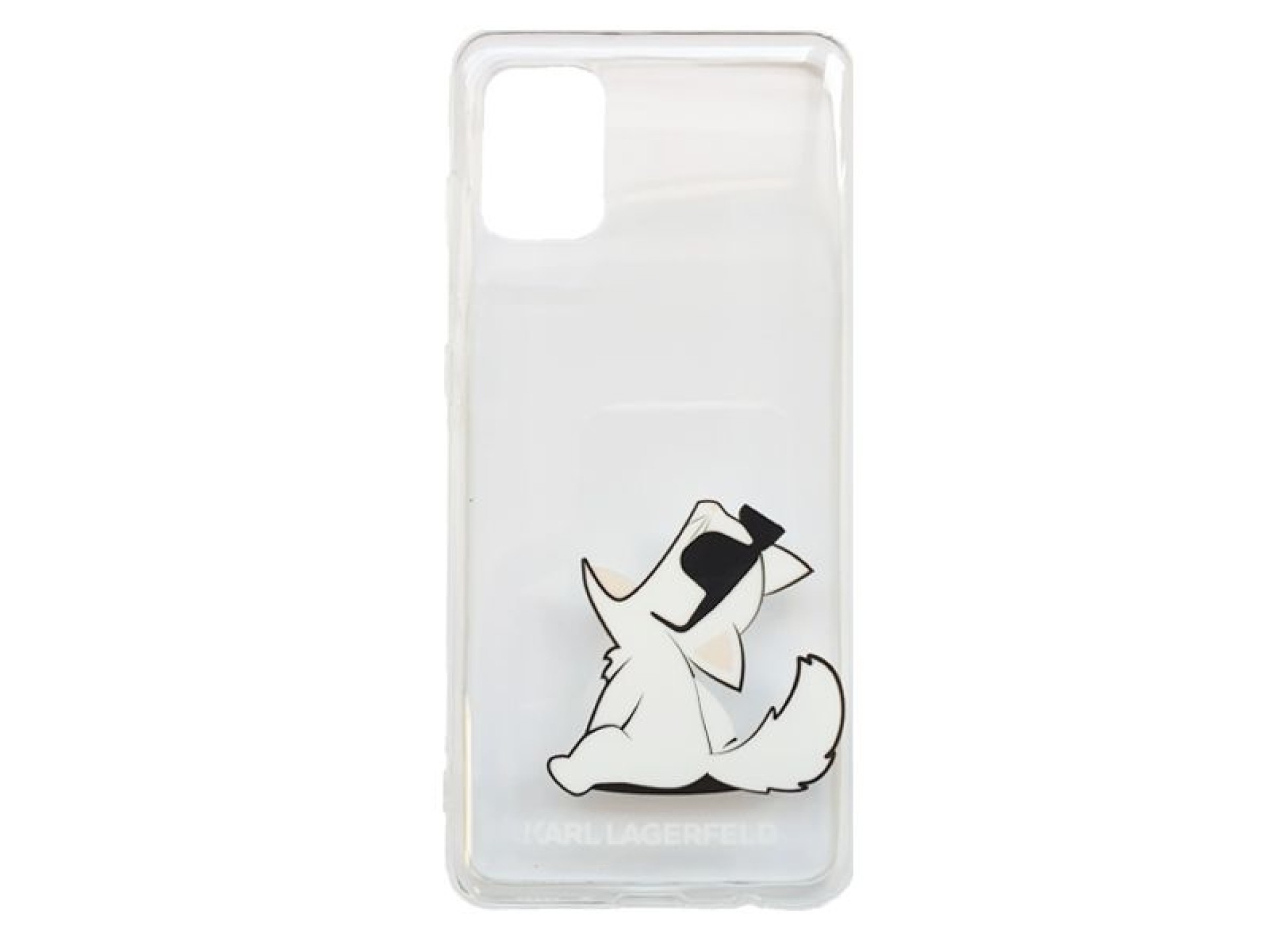 Karl Lagerfeld Choupette Fun Case for Samsung Galaxy A31 - Transparent