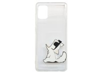 Karl Lagerfeld Choupette Fun Case for Samsung Galaxy A31 - Transparent Karl Lagerfeld Choupette Fun Case for Samsung Galaxy A31 - Transparent