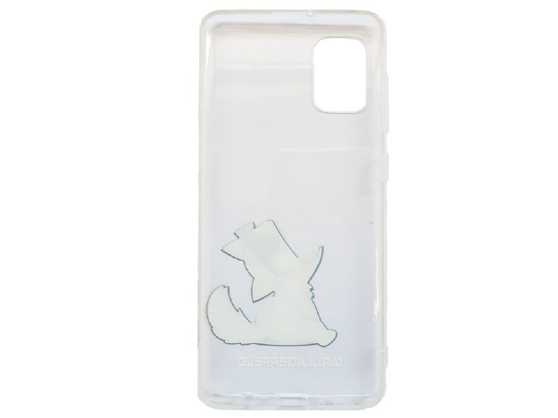 Karl Lagerfeld Choupette Fun Case for Samsung Galaxy A31 - Transparent