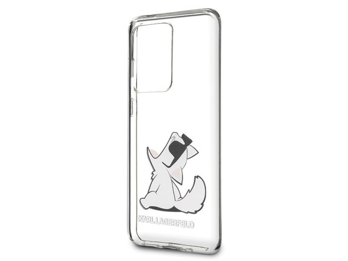 Karl Lagerfeld KLHCS69CFNRC S20 Ultra G988 transparente Choupette Fun