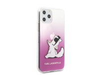 Funda para iPhone 11 Pro Karl Lagerfeld Choupette Fun - Rosa Funda para iPhone 11 Pro Karl Lagerfeld Choupette Fun - Rosa
