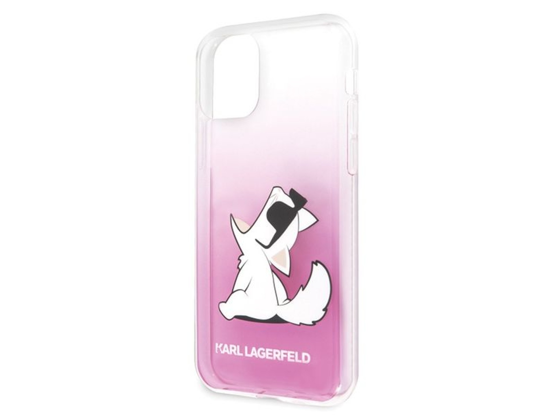 Funda para iPhone 11 Pro Karl Lagerfeld Choupette Fun - Rosa
