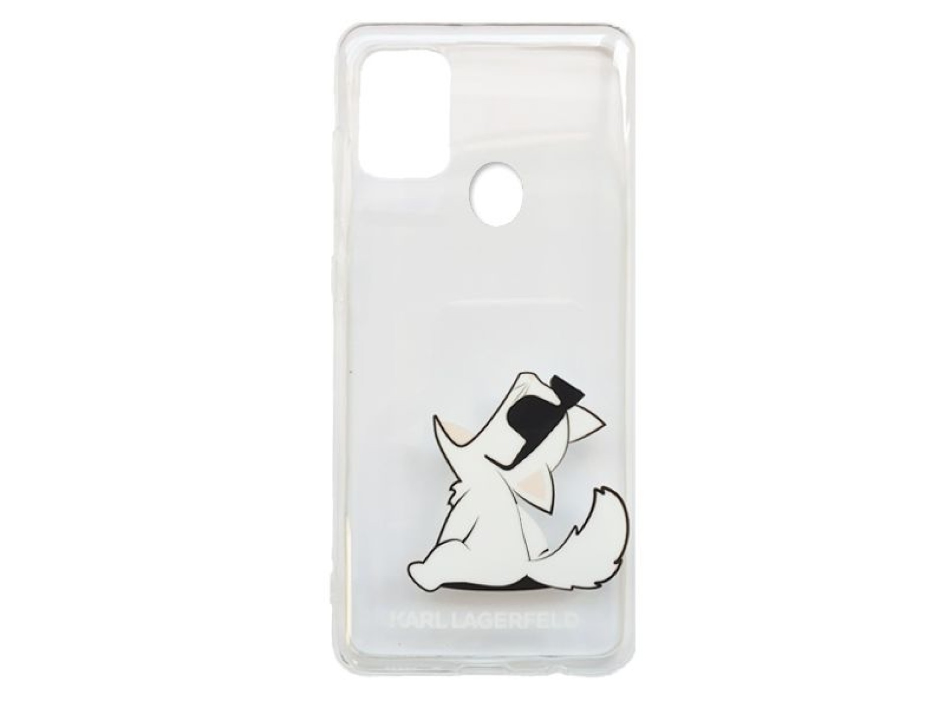 Karl Lagerfeld Choupette Fun Case for Samsung Galaxy M21 - Transparent