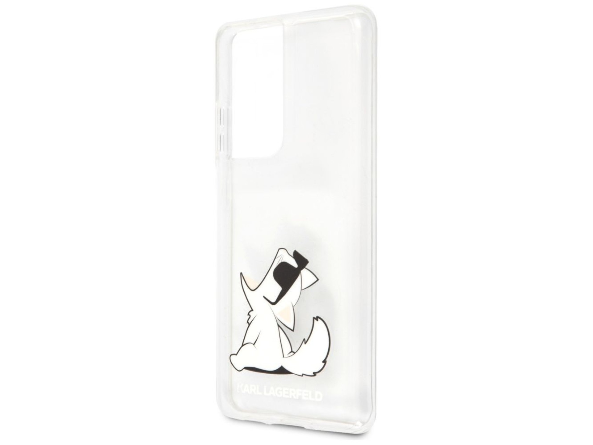 Karl Lagerfeld Choupette Fun Case for Samsung Galaxy S21 Ultra - Transparent