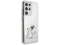 Karl Lagerfeld Choupette Fun Case for Samsung Galaxy S21 Ultra - Transparent Karl Lagerfeld Choupette Fun Case for Samsung Galaxy S21 Ultra - Transparent