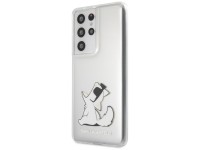 Karl Lagerfeld Choupette Fun Case for Samsung Galaxy S21 Ultra - Transparent Karl Lagerfeld Choupette Fun Case for Samsung Galaxy S21 Ultra - Transparent