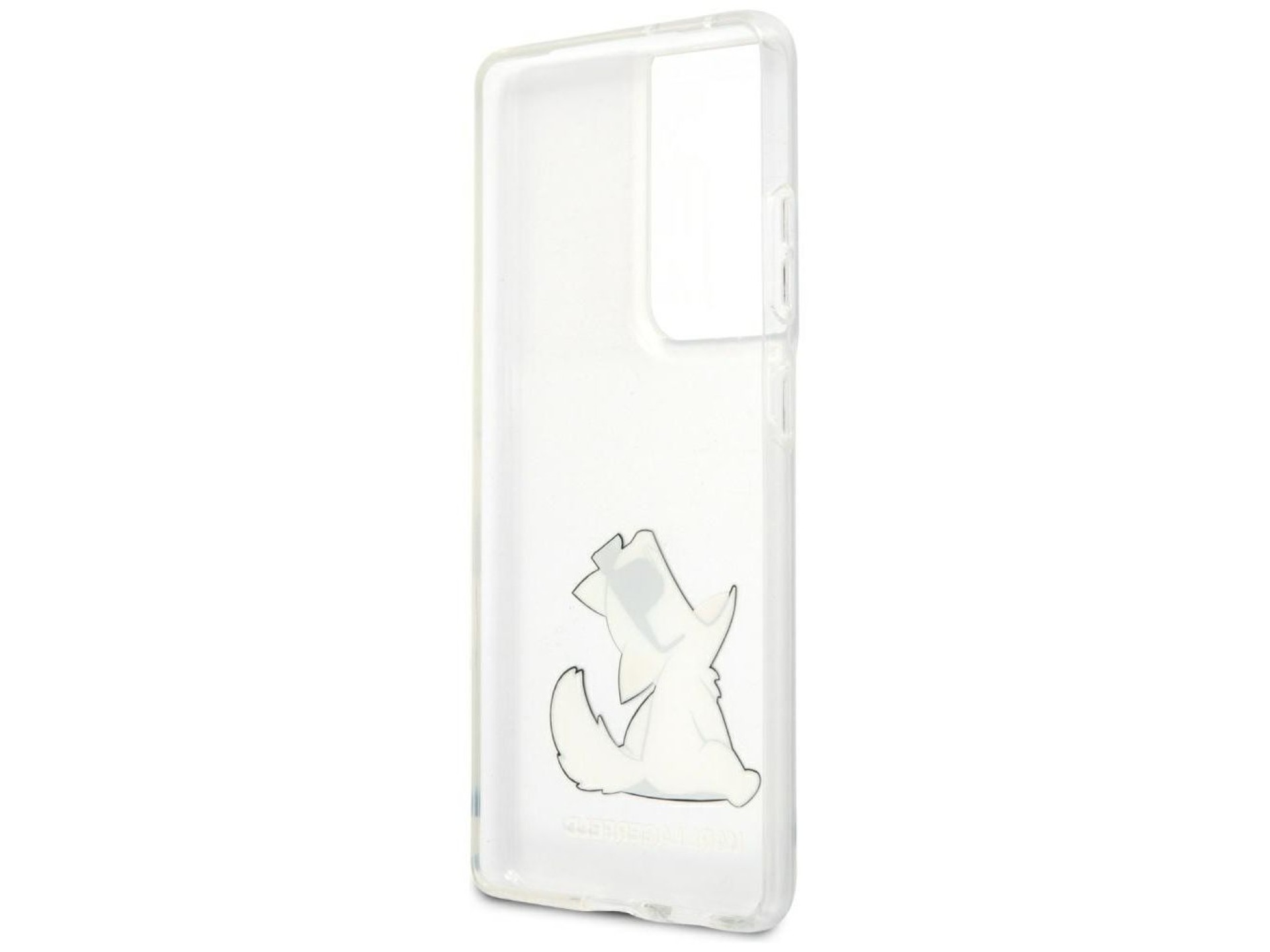 Karl Lagerfeld Choupette Fun Case for Samsung Galaxy S21 Ultra - Transparent