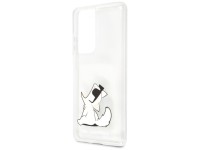 Karl Lagerfeld Choupette Fun Case for Samsung Galaxy S21 Ultra - Transparent Karl Lagerfeld Choupette Fun Case for Samsung Galaxy S21 Ultra - Transparent