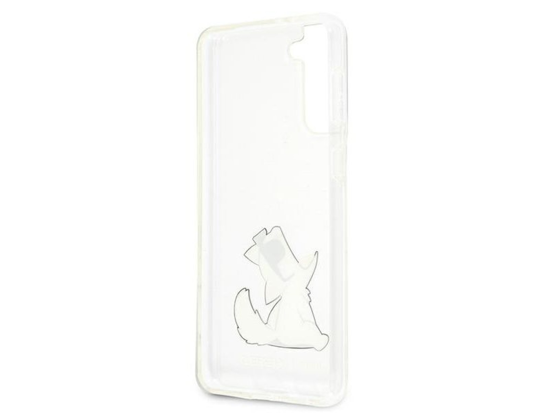 Karl Lagerfeld Choupette Fun Case for Samsung Galaxy S21+ - Transparent