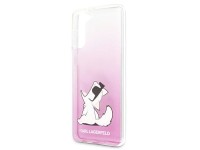 Funda divertida Karl Lagerfeld Choupette para Samsung Galaxy S21+ - Rosa Funda divertida Karl Lagerfeld Choupette para Samsung Galaxy S21+ - Rosa