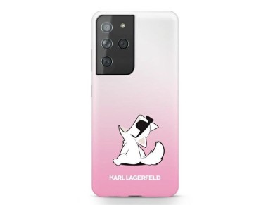 Funda divertida Karl Lagerfeld Choupette para Samsung Galaxy S21 Ultra - Rosa Funda divertida Karl Lagerfeld Choupette para Samsung Galaxy S21 Ultra - Rosa