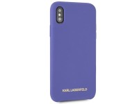 Karl Lagerfeld Silicone iPhone X/Xs Case - Purple Karl Lagerfeld Silicone iPhone X/Xs Case - Purple