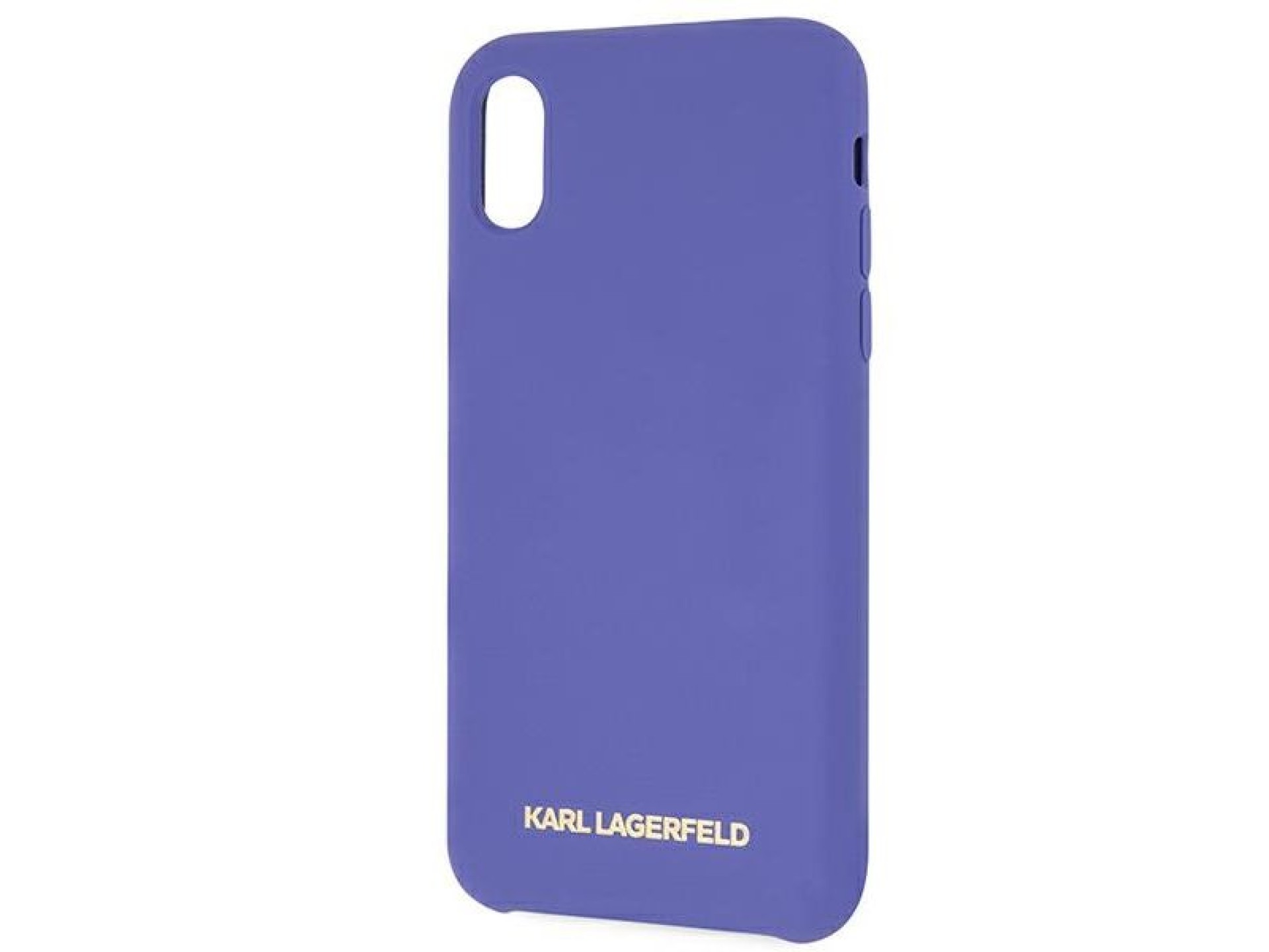 Karl Lagerfeld Silicone iPhone X/Xs Case - Purple