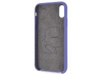 Karl Lagerfeld Silicone iPhone X/Xs Case - Purple Karl Lagerfeld Silicone iPhone X/Xs Case - Purple