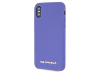 Karl Lagerfeld Silicone iPhone X/Xs Case - Purple Karl Lagerfeld Silicone iPhone X/Xs Case - Purple