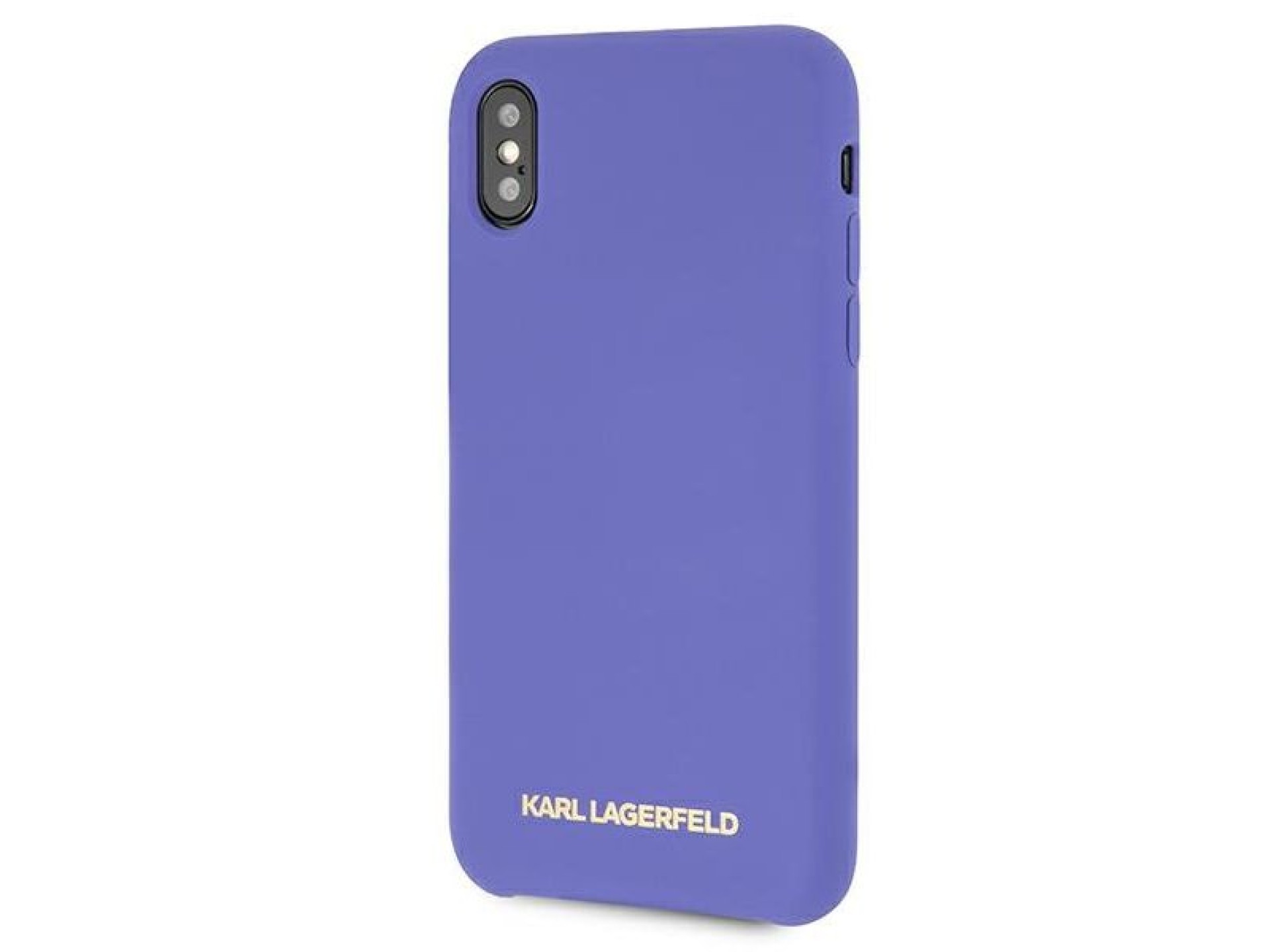 Karl Lagerfeld Silicone iPhone X/Xs Case - Purple
