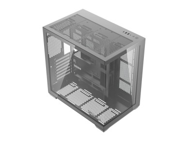 Gabinete para computador DarkFlash C280 (preto) + 7 ventoinhas