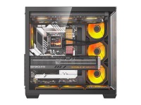 Gabinete para computador DarkFlash C280 (preto) + 7 ventoinhas Gabinete para computador DarkFlash C280 (preto) + 7 ventoinhas