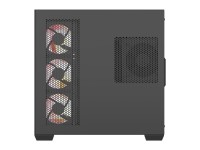 Gabinete para computador DarkFlash C280 (preto) + 7 ventoinhas Gabinete para computador DarkFlash C280 (preto) + 7 ventoinhas