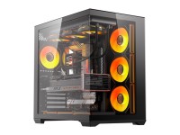 Gabinete para computador DarkFlash C280 (preto) + 7 ventoinhas