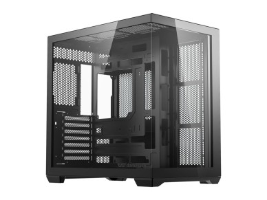 Gabinete para computador DarkFlash C280 (preto) + 7 ventoinhas