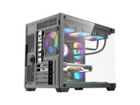 Gabinete para computador DarkFlash B275 PRO (preto) + 6 ventoinhas