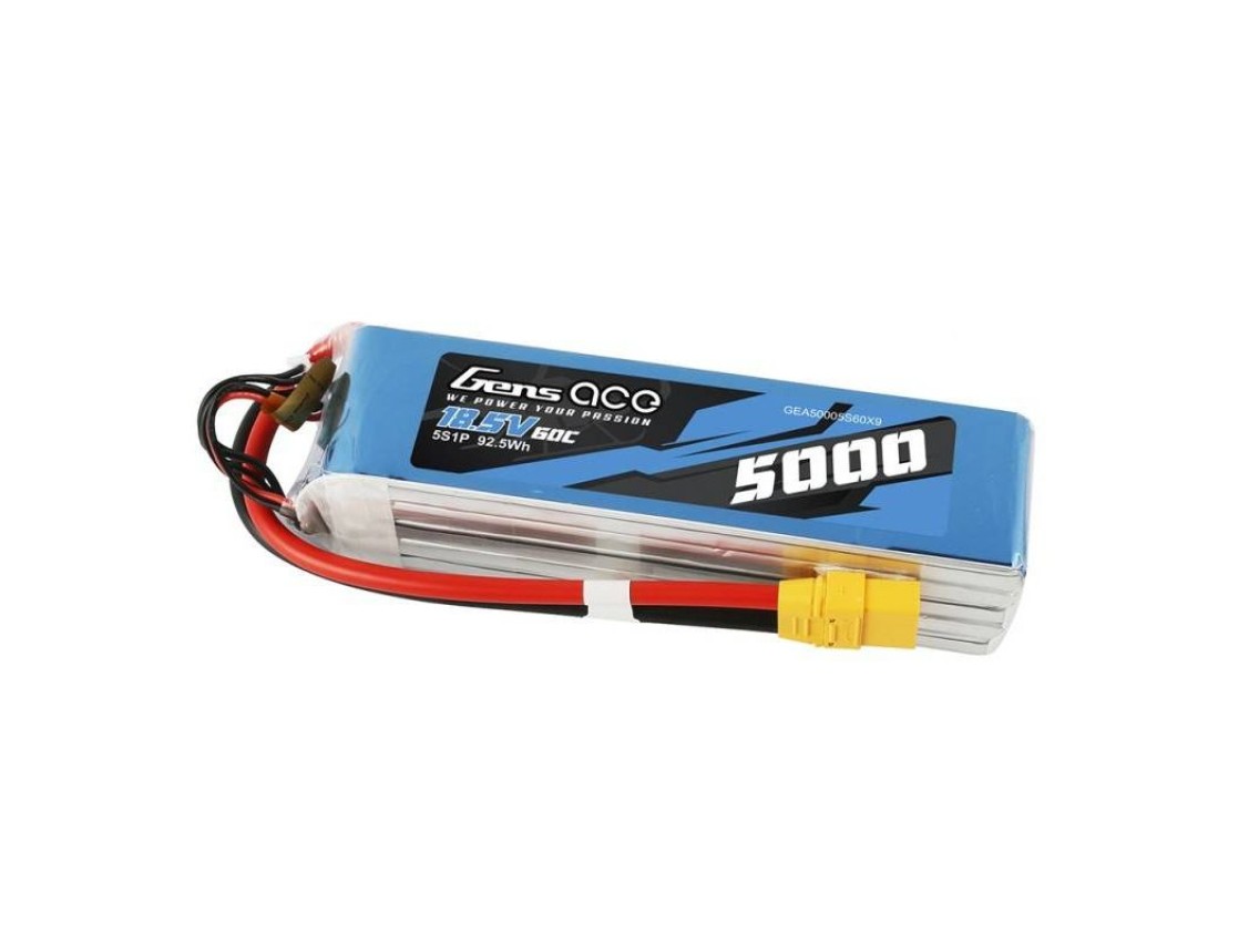 Akumulator LiPo Gens Ace Bashing 5000mAh 18.5V 60C 5S1P - XT90