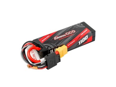 Batería Lipo Gens ace G-Tech de 1100 mAh, 11,1 V, 3S1P, 60C, GRP-76, con carcasa rígida y conector X Batería Lipo Gens ace G-Tech de 1100 mAh, 11,1 V, 3S1P, 60C, GRP-76, con carcasa rígida y conector X