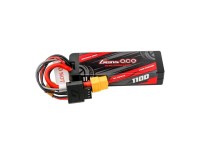 Bater�a Lipo Gens ace G-Tech de 1100 mAh, 11,1 V, 3S1P, 60C, GRP-76, con carcasa r�gida y conector X