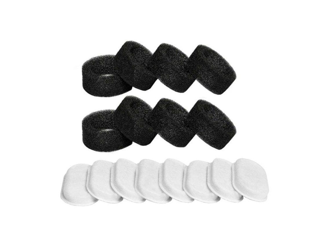 Filtros para bebedero inteligente Rojeco/bebedero de acero inoxidable para mascotas (8 unidades)