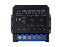 Medidor de energía inteligente bidireccional Avatto ZigBee ZWPM16-2 Medidor de energía inteligente bidireccional Avatto ZigBee ZWPM16-2