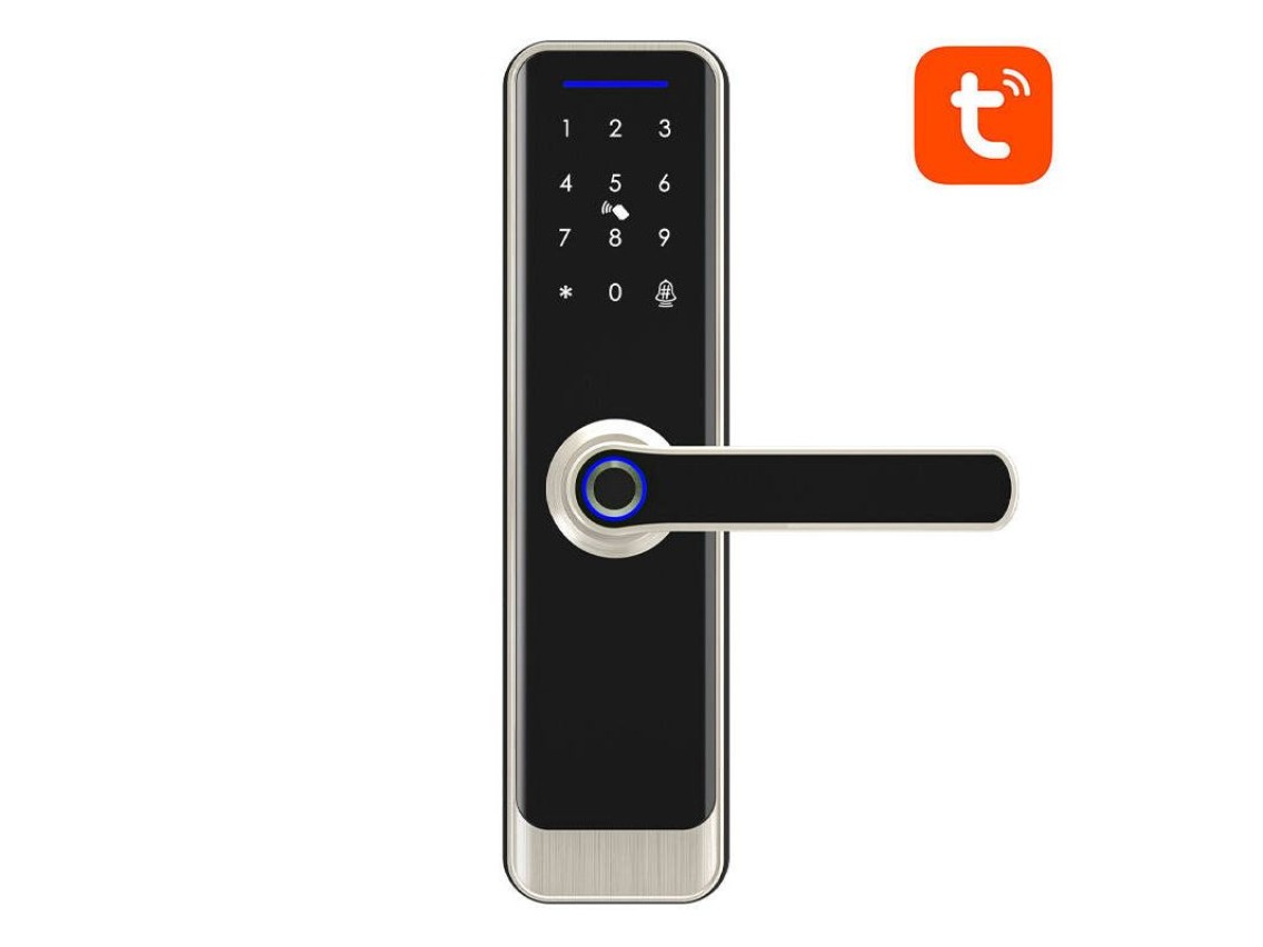 Fechadura digital inteligente Avatto SDL-A270-S -6072 WiFi Prata