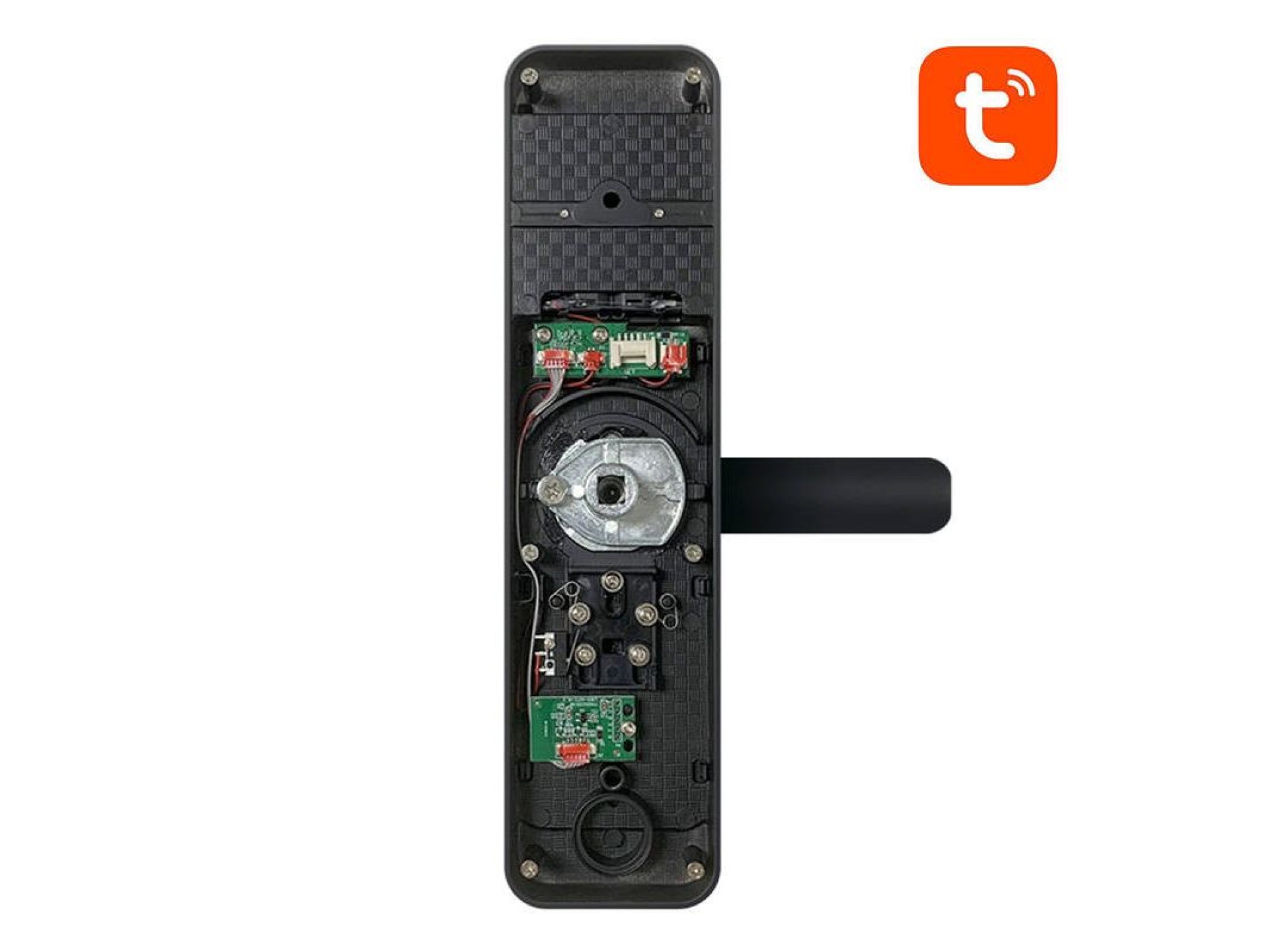 Fechadura Digital Inteligente Avatto ZSDL-A270-B-ALI-5572 ZigBee Preta