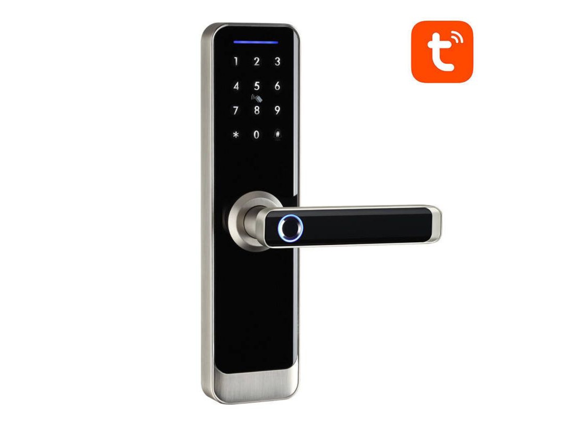 Fechadura digital inteligente Avatto SDL-A270-S -6072 WiFi Prata