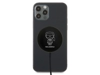 Karl Lagerfeld 15W Wireless Charger with MagSafe - Black Karl Lagerfeld 15W Wireless Charger with MagSafe - Black