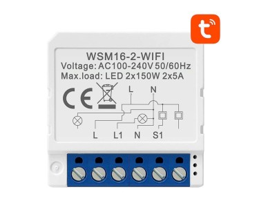 Smart Switch Module WiFi Avatto WSM16-W2 TUYA
